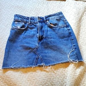 Jean skirt